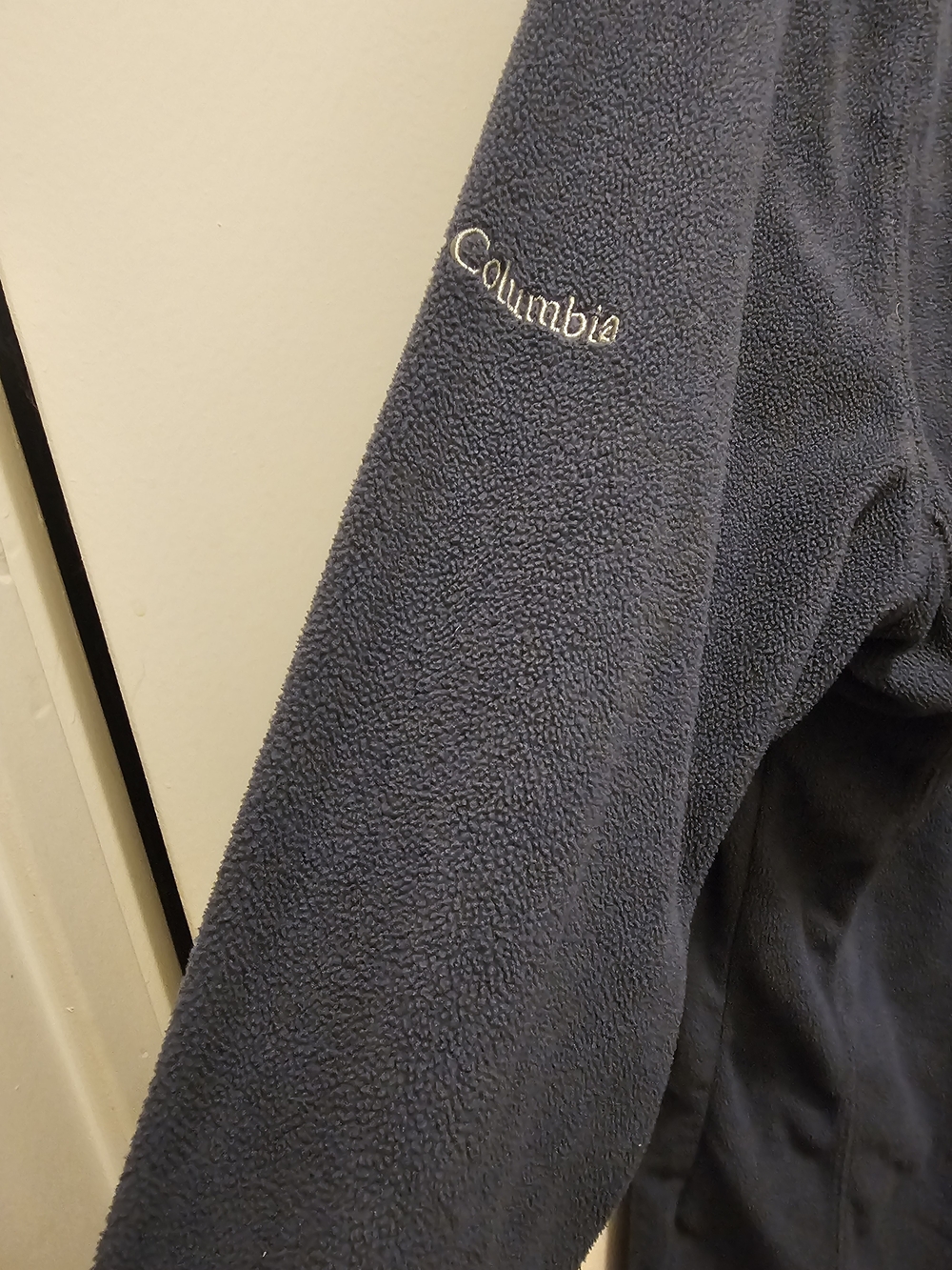 Columbia Women's XL Glacial IV Lightweight Half Zip Fleece Pullover Sleeve Logo - Picture 3 of 6